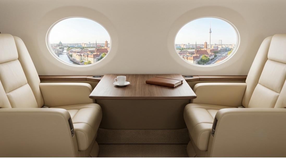 executive private jet Berlin
