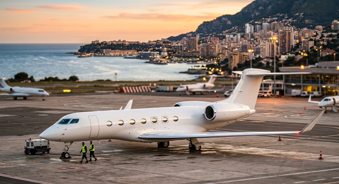private jet charter Monte Carlo France