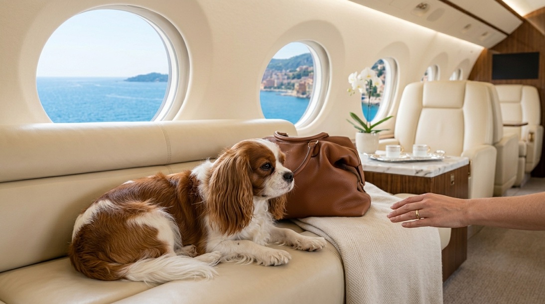 private jet pet travel Monte Carlo