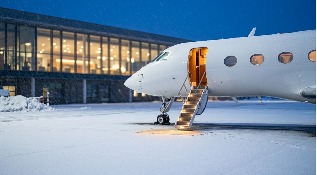 private jet boarding Munich