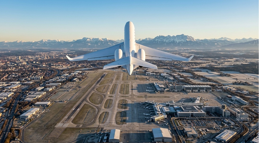 private jets hangar Munich Airport