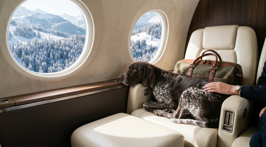 private jet pet travel Munich