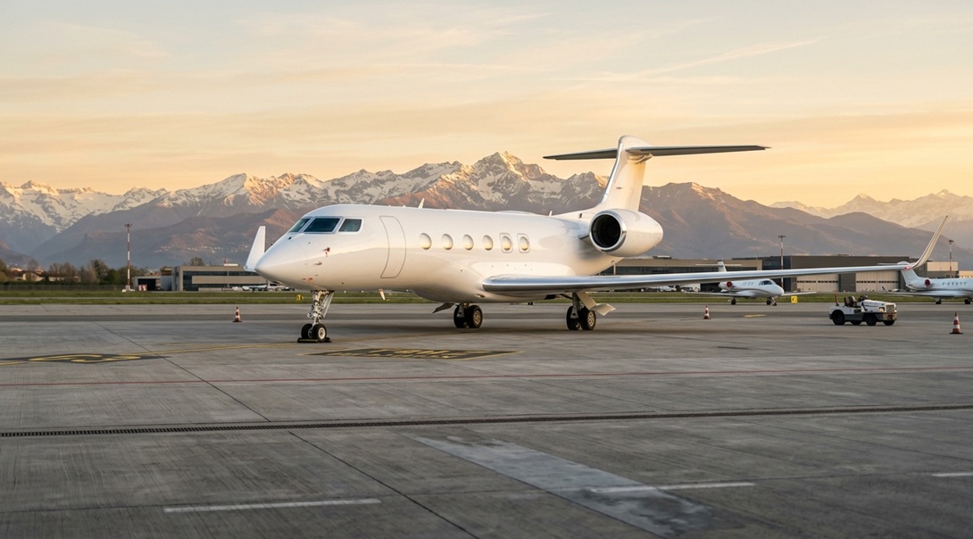 private jet charter Turin Italy