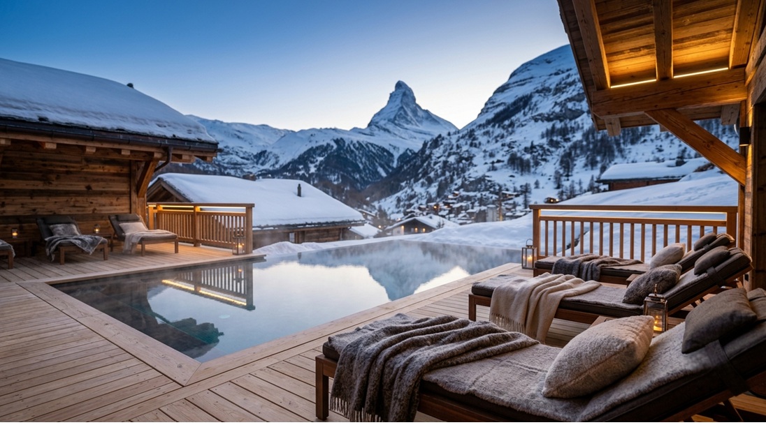 luxury chalet hotel in Zermatt