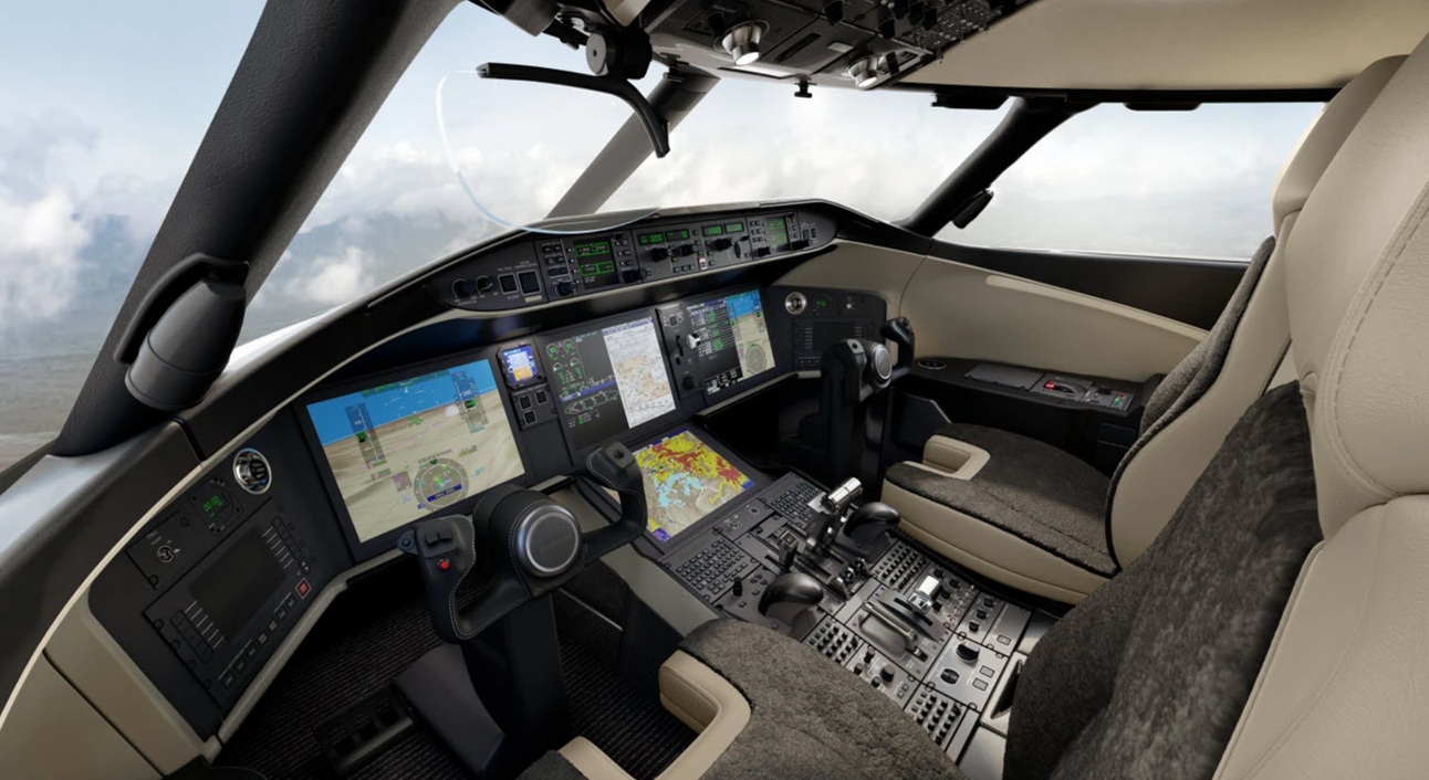 Executive seat in recline position