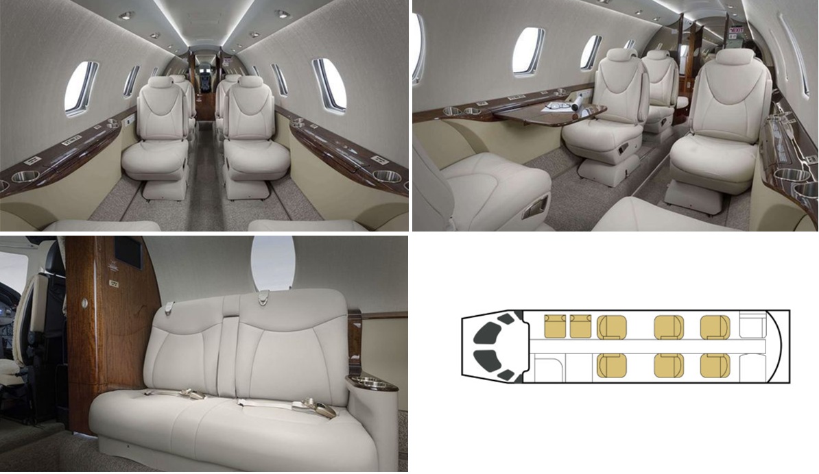 Cessna Citation XLS Luggage Compartment
