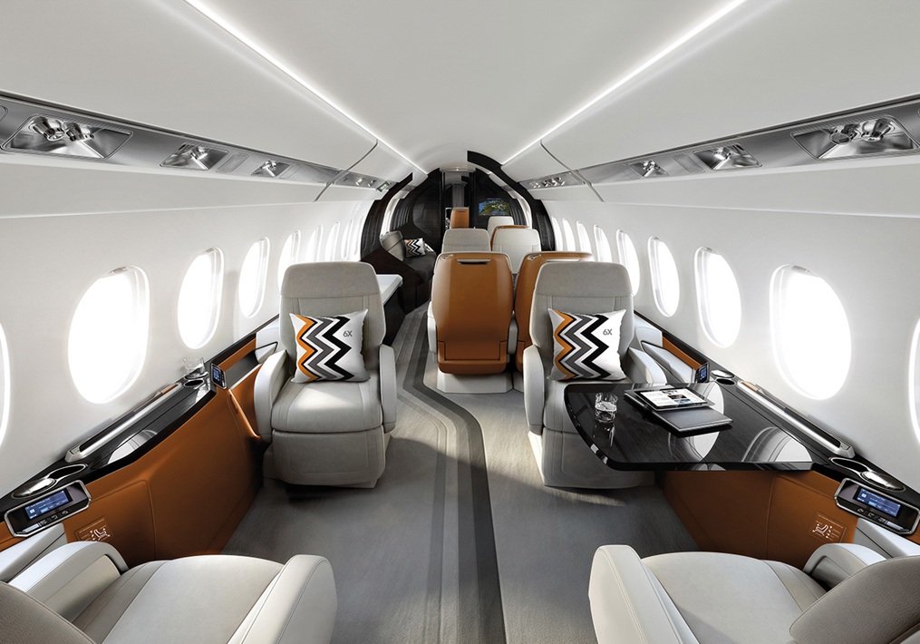 Dassault Falcon 6X Private Jet Exterior