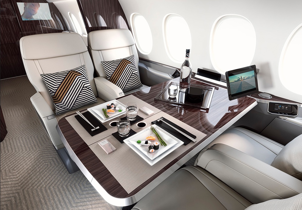 Dassault Falcon 6X Cabin Seats