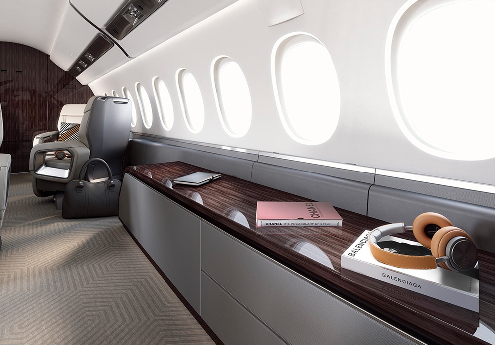 Dassault Falcon 6X Passenger Cabin