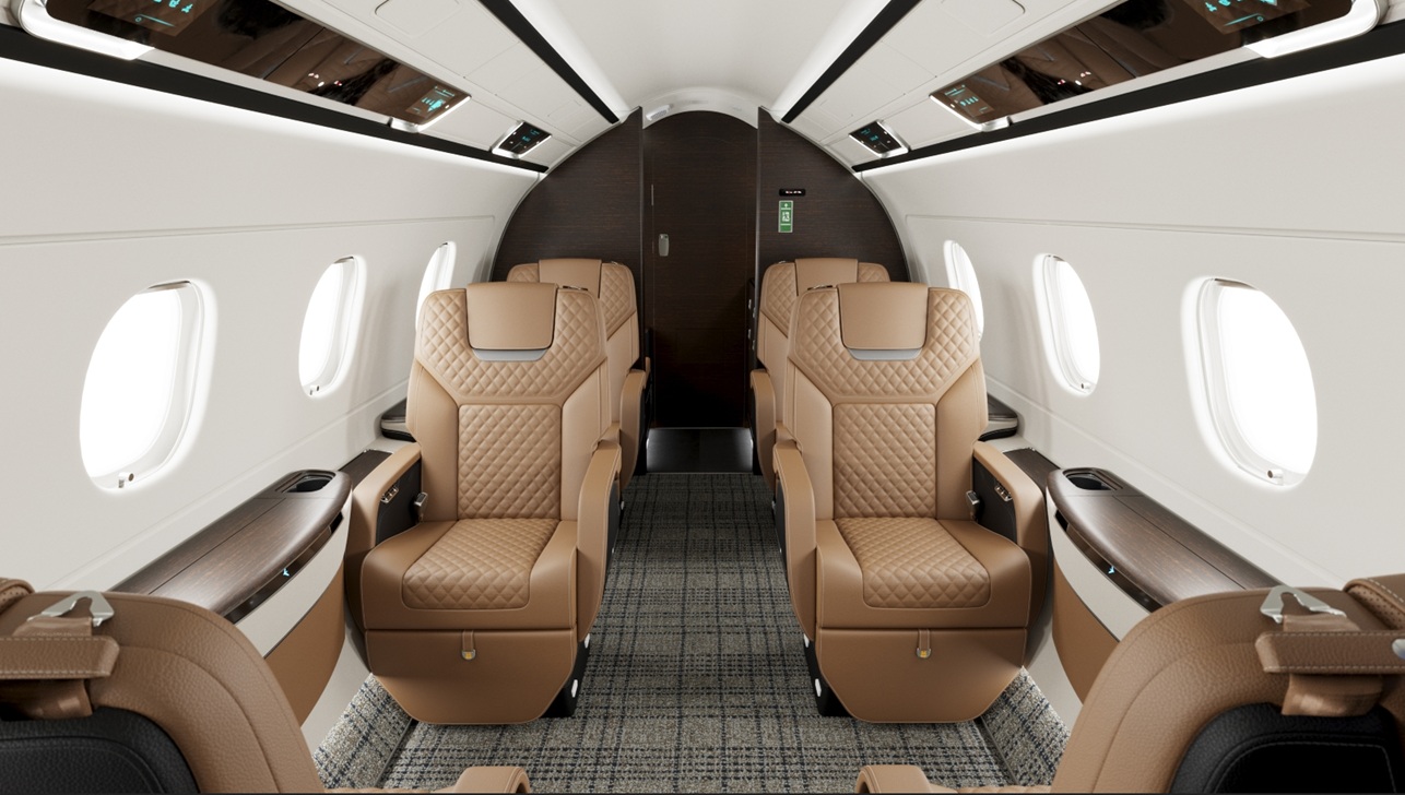 Embraer Praetor 500 Seating Layout