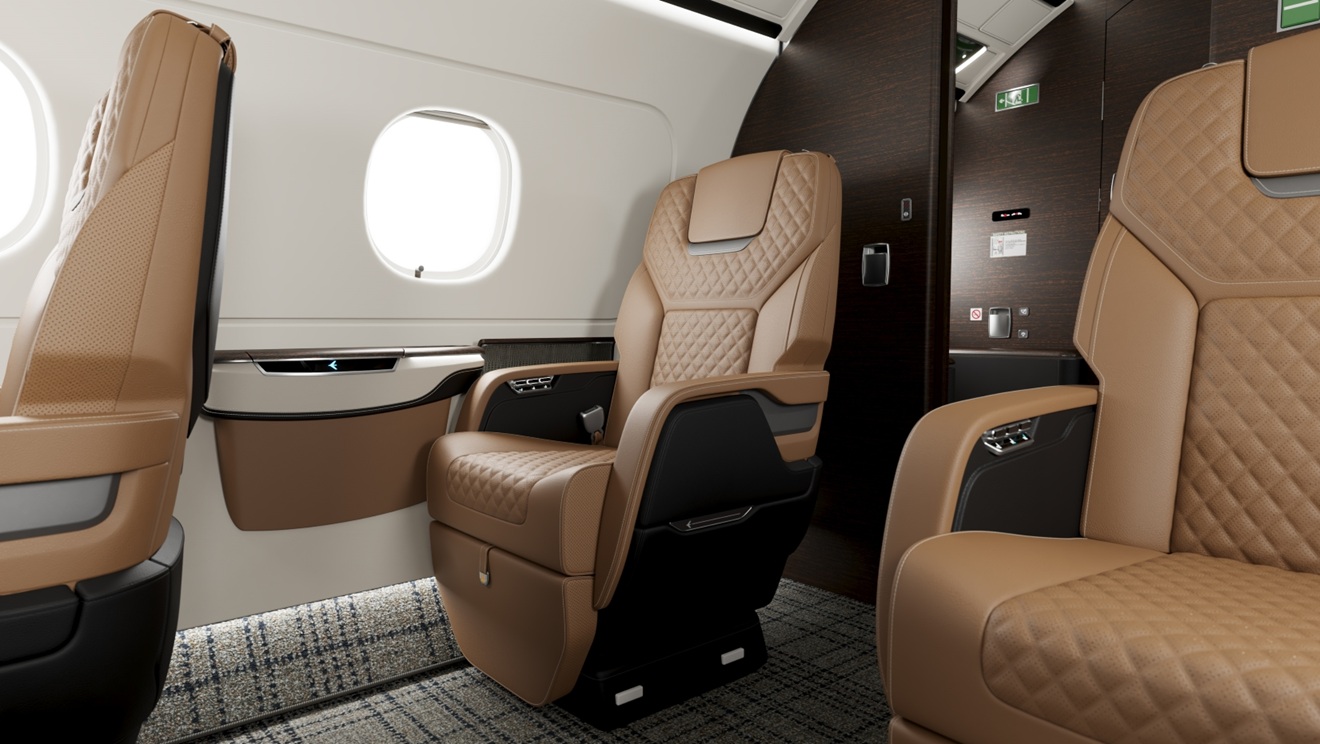 Embraer Praetor 500 Legroom