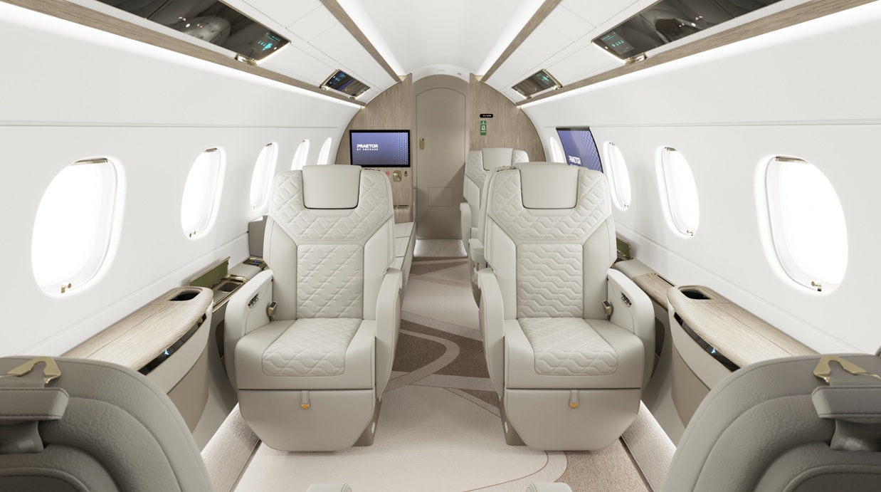 Embraer Praetor 600 Legroom