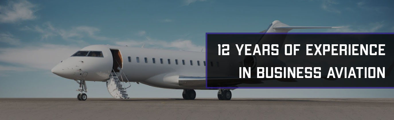 12 years in business aviation