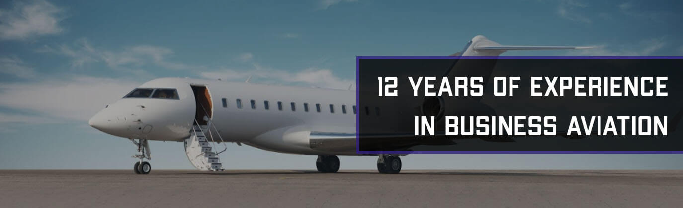 12 years in business aviation