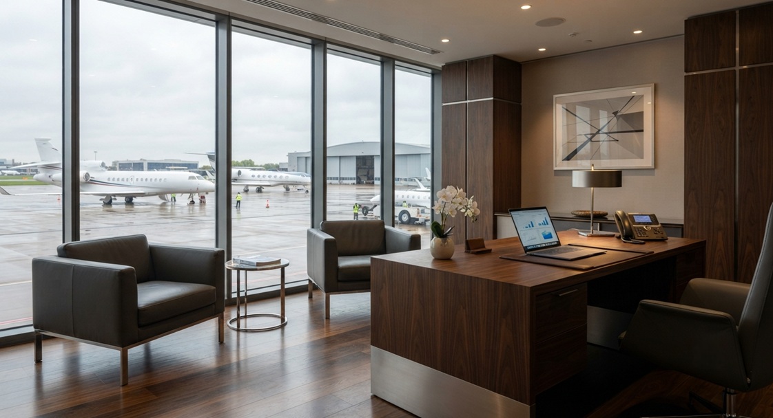 Private Jet office